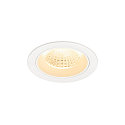 ceiling recessed luminaire NUMINOS� M round, suitable for VDU workstation IP20, white, lacquered dimmable