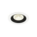 ceiling recessed luminaire NUMINOS� M suitable for VDU workstation IP20, black, white dimmable