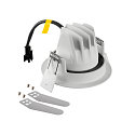 SLV ceiling recessed luminaire NUMINOS� MOVE M round, suitable for VDU workstation IP20, white, lacquered dimmable