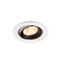 ceiling recessed luminaire NUMINOS� MOVE L swivelling, suitable for VDU workstation IP20, black, white dimmable