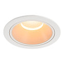 ceiling recessed luminaire NUMINOS� XL round, suitable for VDU workstation IP20, white, lacquered dimmable