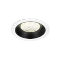 ceiling recessed luminaire NUMINOS� XL suitable for VDU workstation IP20, black, white dimmable