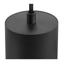 SLV 1-phase pendant luminaire ASTO TUBE with lamp socket GU10 IP20, black