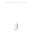 SLV 1-phase pendant luminaire ASTO TUBE with lamp socket GU10 IP20, white