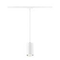 SLV 1-phase pendant luminaire ASTO TUBE with lamp socket GU10 IP20, white