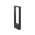 outdoor floor lamp FLATT II 62 square, black dimmable