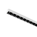 SLV 3-phase spot SIGHT EVO SINGLE square IP20, black, white, lacquered 