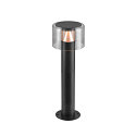SLV outdoor floor lamp TAHA II 45 IP65, black dimmable
