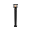 outdoor floor lamp TAHA II 70 with sensor IP54, black 