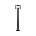 SLV outdoor floor lamp TAHA II 70 with sensor IP54, black 
