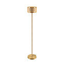 floor lamp PANTILO ROPE 27 E27 IP20, gold dimmable