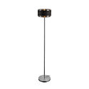 floor lamp PANTILO ROPE 27 E27 IP20, silver dimmable
