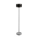 SLV floor lamp PANTILO ROPE 27 E27 IP20, silver dimmable