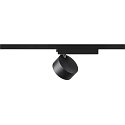SLV 1-phase spot KALU 2.0 PHASE cylindrical, UGR < 19, with lens optics, cardanic swivelling IP20, black, lacquered dimmable