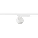 SLV 1-phase spot KALU 2.0 PHASE cylindrical, UGR < 19, with lens optics, cardanic swivelling IP20, white, lacquered dimmable