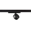 SLV 3-phase spot KALU 2.0 cylindrical, suitable for VDU workstation IP20, black, lacquered dimmable