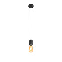 pendant luminaire LALU� E27 IP20, black dimmable
