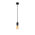 SLV pendant luminaire LALU� E27 IP20, black dimmable
