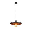 SLV pendant luminaire LALU� E27 IP20, black dimmable