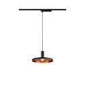 SLV 1-phase pendant luminaire LALU� MIX&MATCH without shade, CCT Switch IP20, black dimmable