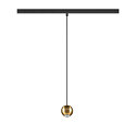 SLV pendant luminaire DYSKO IP20, gold, black dimmable