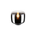 table lamp PANTILO cylindrical E27, chrome dimmable
