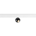 track spot DYSKO IP20, black, white dimmable