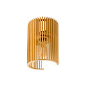 SLV wall luminaire WUD WL cylindrical E27 IP20, natural colour, lacquered dimmable