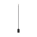 pendant luminaire FITU PD RIBBED E27 IP20, black dimmable