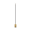 pendant luminaire FITU PD RIBBED E27 IP20, gold dimmable