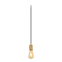 SLV pendant luminaire FITU PD RIBBED E27 IP20, gold dimmable