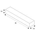 SLV mounting set P-LIGHT, white