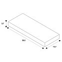 SLV mounting set P-LIGHT, white