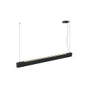 SLV pendant luminaire GLENOS� PRO IP20, black dimmable