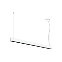 SLV pendant luminaire GLENOS� PRO IP20, black, white dimmable