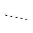 SLV ceiling luminaire GLENOS� PRO UGR < 19, suitable for VDU workstation IP20, black, white, lacquered dimmable