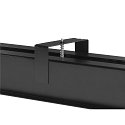 SLV ceiling luminaire GLENOS� PRO UGR < 19, suitable for VDU workstation IP20, black, lacquered dimmable