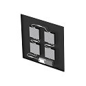 SLV LED panel PAVANNO 625 UGR < 19, suitable for VDU workstation, 18W 2850lm 3000|4000K 45� CRI 80-89