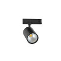 3-phase spot TRACKSPOT P 17/28W 36� ON-OFF  adjustable, switchable, multipower IP20, black, lacquered 