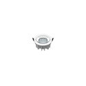 ceiling recessed luminaire DOWNLIGHT P 115 ON-OFF rigid, impact resistant, multipower, wired through IP54, white 