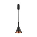 SLV pendant luminaire LALU� SET CONE 15 IP20, black dimmable