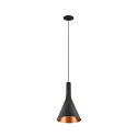 pendant luminaire LALU� SET CONE 15 IP20, black dimmable