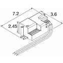 SLV twilight sensor BATTEN FLAT P on/off, white