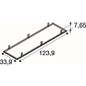 mounting frame PANEL P | PAVANNO, white
