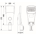 pole luminaire STREET A MICRO IP66