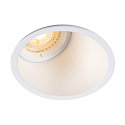 Recessed luminaire HORN-A GU10, 1xGU10, 230V, Clip springs, white
