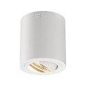 Ceiling luminaire TRILEDO ROUND CL Surface mount luminaire Downlight, LED, 6W, 38�, 3000K, incl. driver, white
