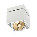 Ceiling spot KARDAMOD SURFACE SQUARE ES111 Single, square, GU10, white