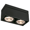 Ceiling spot KARDAMOD SURFACE SQUARE ES111 Double, square, 2x GU10