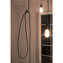 Accessories HAKEN Distance hanger for Pendant luminaires, cable clamp, black